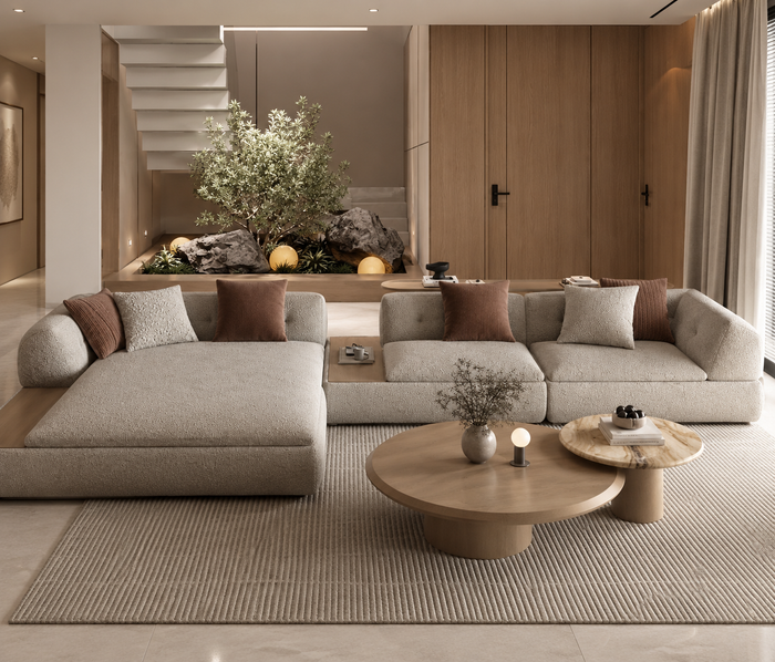 Elise L-Shape Sofa