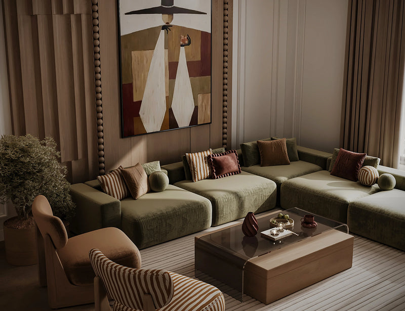 Lucille L-Shape Sofa